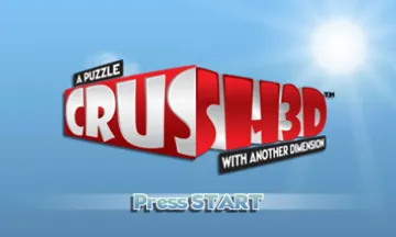 Nightmare Puzzle - Crush 3D (Japan) screen shot title